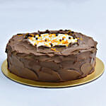 Heavenly Dark Chocolate Caramel Cake One And Half Kg
