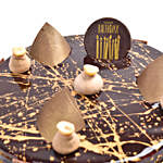 Birthday Chocolate Hazelnut Cake 4 Portion