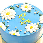 Its A Boy Cake 4 Portion Chocolate