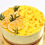 Exotic Lemon Cheese Cake Half Kg