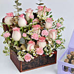 Treasured Love Flowers with Premium Tea