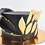 Black Beauty Fondant chocolate Cake