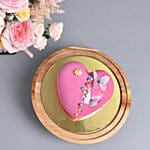Love You Mom Flowers Vase Arrangement With Cake