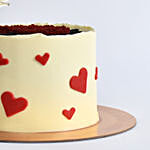 With Love Butter Cream Fondant Vanilla Cake