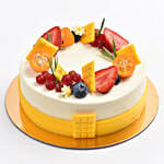 Yummy Vanilla Berry Delight Eggless Cake 1 Kg