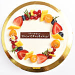 500 grams Vanilla Berry Cake For Birthday