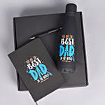 Stay Hydrated, Stay Inspired: Notebook and Water Bottle Combo for Dad