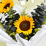 Graduation Sunflower Bouquet