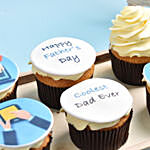 Father's Day Special Vanilla Cup Cakes