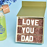 Best Dad Ever Blue Gypso with Chocolate
