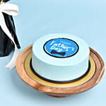 Happy Fathers Day Flower Balloon & Cake