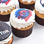 Tik Tok Cupcakes 6 Pcs