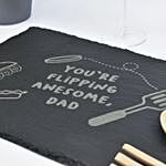 Chopping Slate Board for Awesome Dad