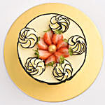 Golden Strawberry 2D Cake