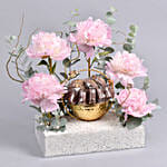 Peonies Beauty With Chocolates