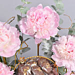 Peonies Beauty With Chocolates