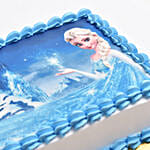 Elsa Vanilla Photo Cake