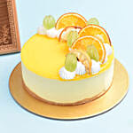 Lemon Cheese cake With Frame