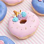 Pink And Blue Donuts