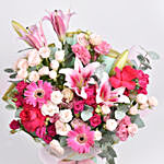 Pink Beauty Mix Flowers Grand Bouquet