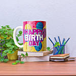 Colorful Birthday Surprise Mug