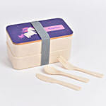 Unicorn Personalised Lunch Box