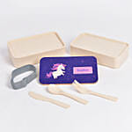 Unicorn Personalised Lunch Box
