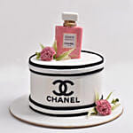 Chanel Designer Chocolate Cake