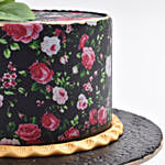 Floral Fantasy Printed Chocolate Cake