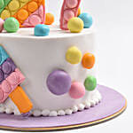 Pop It Puzzle Red Velvet Cake