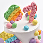 Pop It Puzzle Red Velvet Cake