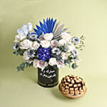 Mashallah Its A Boy Flowers With Baklawa