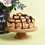 Mashallah Its A Boy Flowers With Baklawa