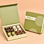 Chocolate Coated Gulabjamun With Rakhi Set