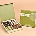 Chocolate Coated Gulabjamun With Set Of 2 Rakhi