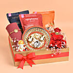 Rakhi with Gluten Free Edibles Hamper