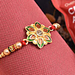Rakhi with Gluten Free Edibles Hamper