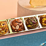 Rakhi with Perfumes and Sweets