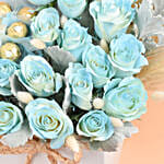 Happy Rakhi Bhai Roses and Rocher