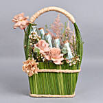 Flower Basket with Money