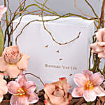 Lights of Sakina Gift Box with Flowers