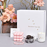 Lights of Sakina Gift Box with Flowers