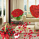 Extravagant rose decor surprise
