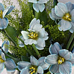 Majestic Blue Tulips Bouquet