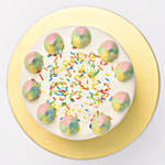 Delicious Rainbow Vanilla Cake 12 Portion