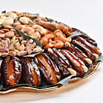 Stuffed Dates and Premium Nuts Platter