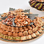 Arabic Sweets and Nuts Platters by Wafi