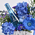 Cool Water Blue Hamper