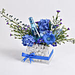 Cool Water Blue Hamper