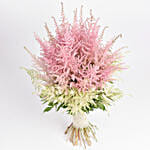 Pink and White Astilbe Beauty Bouquet